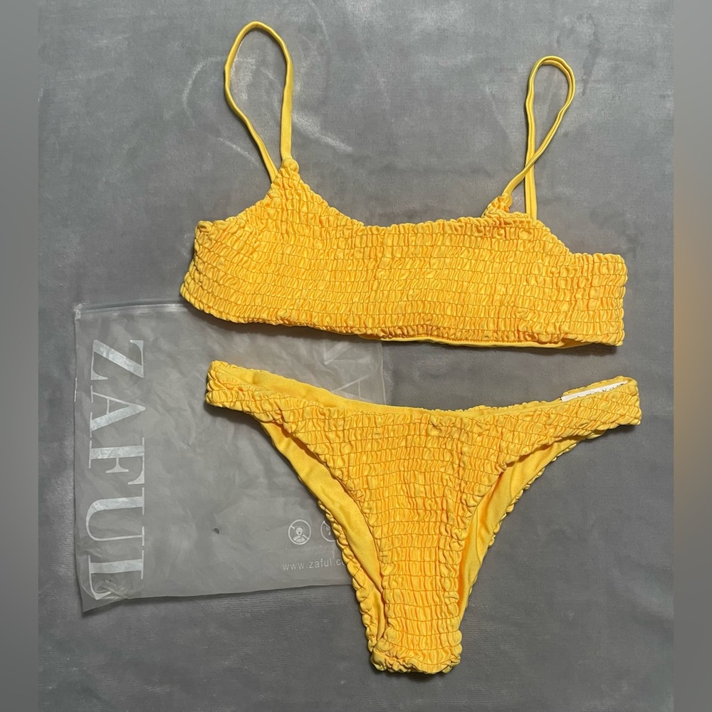 Yellow zaful bikini / 2 piece / swimsuit